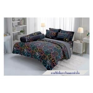 ชุดผ้าปูที่นอน 3.5 ฟุต 4 ชิ้น TULIP SMILEY 60238-DLC146