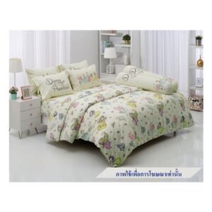 ชุดผ้าปูที่นอน 3.5 ฟุต 4 ชิ้น TULIP PRINCESS 60238-DLC133