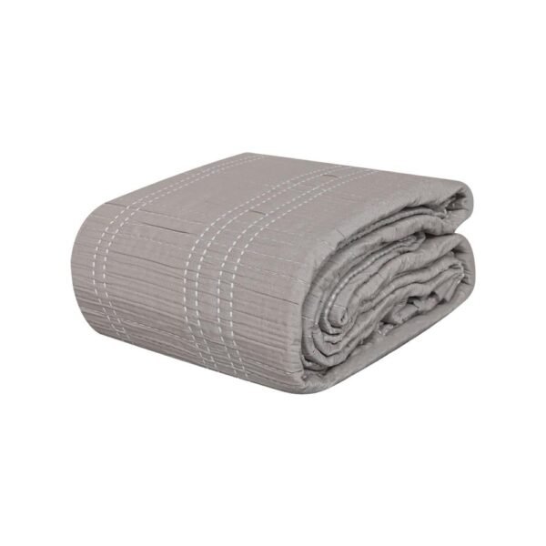 ผ้าคลุมเตียง 6 ฟุต HOME LIVING STYLE MARTIN สีน้ำตาล - Image 2