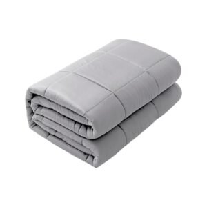 ผ้าห่มถ่วงน้ำหนัก HUGGIN รุ่น 6.8 KG 60X80-INCH สีเทาอ่อน