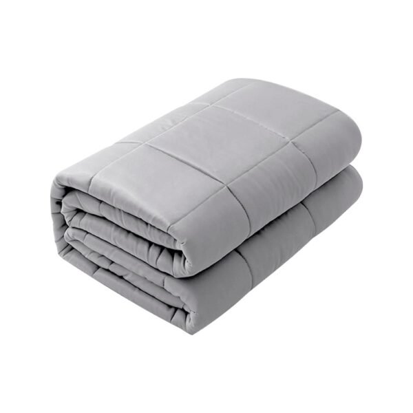ผ้าห่มถ่วงน้ำหนัก HUGGIN รุ่น 6.8 KG 60X80-INCH สีเทาอ่อน