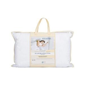 หมอนหนุน STEVENS MICROFIBER SOFT 19x29 นิ้ว สีขาว