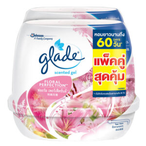 เกลดเซ็นท์เต็ดเจลผลิตภัณฑ์ปรับอากาศกลิ่นฟลอรัลเพอร์เฟคชั่นส์ 180กรัม แพค 2